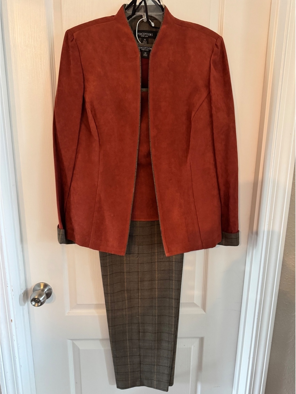 Vintage Perceptions New York Women's 3-Piece Suit Set Size 12